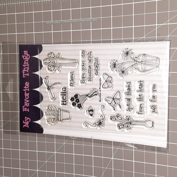 Bundles of Bouquets clear stamp set - Picture 1 of 2